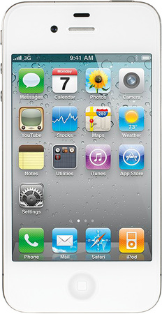 Смартфон APPLE iPhone 4S 16GB White - Клинцы