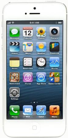 Смартфон Apple iPhone 5 32Gb White & Silver - Клинцы