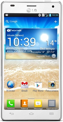 Смартфон LG Optimus 4X HD P880 White - Клинцы