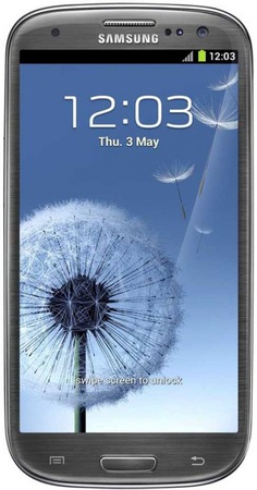 Смартфон Samsung Galaxy S3 GT-I9300 16Gb Titanium grey - Клинцы